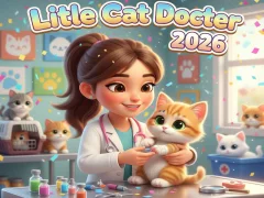Jwèt Little Cat Doctor sou entènèt
