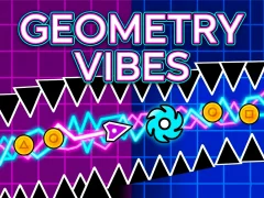 Jwèt Geometry Vibes sou entènèt