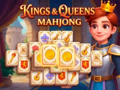 Jwèt Kings and Queens Mahjong sou entènèt