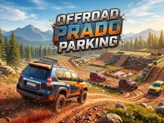 Jwèt Offroad Prado Parking sou entènèt