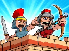 Jwèt Impire Rush Rome Wars Tower Defense sou entènèt