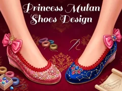 Jwèt Princess Mulan Shoes Design sou entènèt