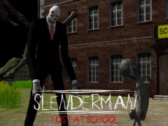 Jwèt Slenderman Lost at School sou entènèt