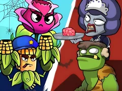 Jwèt Plants Vs Zombies - Merge Defense sou entènèt