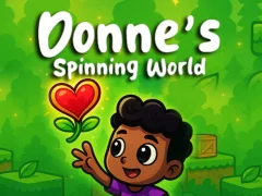 Jwèt Donne's Spinning World sou entènèt