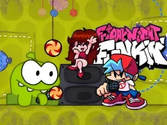 Jwèt Friday Night Funkin VS Om Nom from Cut The Rope sou entènèt