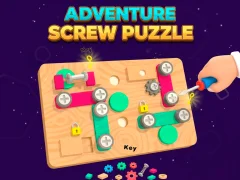 Jwèt Adventure Screw Puzzle sou entènèt