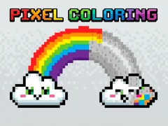 Jwèt Pixel Coloring sou entènèt