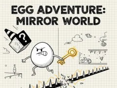 Jwèt Egg Adventure: Mirror World sou entènèt