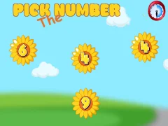 Jwèt Pick The Number sou entènèt