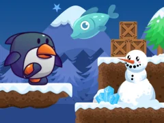 Jwèt Penguin Fishing sou entènèt