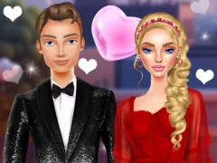 Jwèt Valentine's Day Couple Date sou entènèt