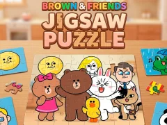 Jwèt Brown And Friends Jigsaw Puzzle sou entènèt