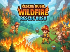 Jwèt Rescue Rush: Wildfire sou entènèt