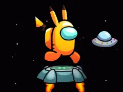 Jwèt Among Them Space Run sou entènèt