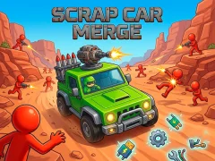 Jwèt Scrap Car Merge sou entènèt