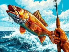 Jwèt Russian Fishing at Sea sou entènèt