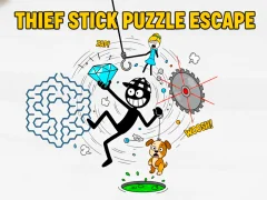 Jwèt Thief Stick Puzzle Escape sou entènèt