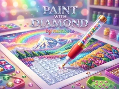 Jwèt Paint with Diamond sou entènèt