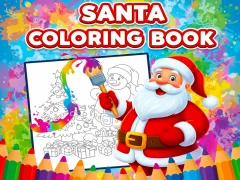 Jwèt Santa Coloring Book sou entènèt