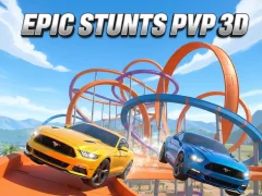Jwèt Epic Stunts PvP 3D sou entènèt