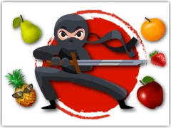Jwèt Fruit Ninja sou entènèt