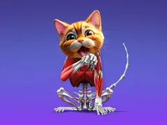 Jwèt Idle Animal Anatomy sou entènèt