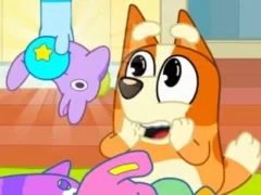 Jwèt Jigsaw Puzzle: Bluey Toy Claw Machine sou entènèt