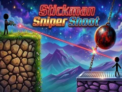 Jwèt Stickman Sniper Shoot sou entènèt