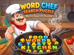 Jwèt Word Shef Search Puzzle sou entènèt