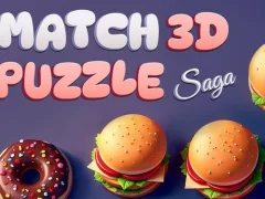 Jwèt Match 3D Puzzle Saga sou entènèt