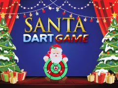 Jwèt Santa Dart Game sou entènèt