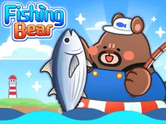 Jwèt Fishing Bear sou entènèt