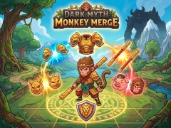 Jwèt Dark Myth: Monkey Merge sou entènèt