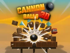 Jwèt Cannon Balls 3D sou entènèt