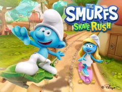 Jwèt The Smurfs Skate Rush sou entènèt