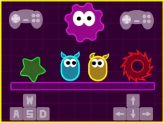 Jwèt Neon Slimes sou entènèt
