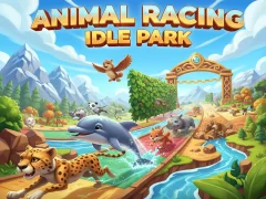 Jwèt Animal Racing Idle Park sou entènèt