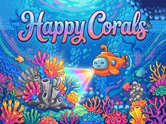 Jwèt Happy Corals sou entènèt