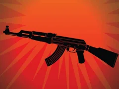 Jwèt AK-47 Simulator sou entènèt