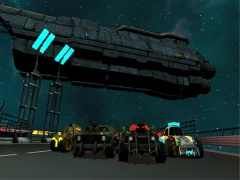 Jwèt Moon Car Stunt sou entènèt
