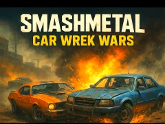 Jwèt SmashMetal: Car Wrek Wars sou entènèt