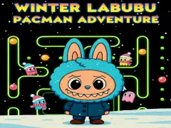 Jwèt Winter Labubu Pacman Adventure sou entènèt