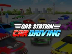 Jwèt Gas Station Car Driving sou entènèt