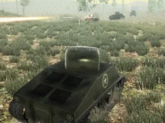 Jwèt Tank War Simulator sou entènèt