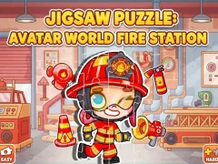 Jwèt Jigsaw Puzzle: Avatar World Fire Station sou entènèt