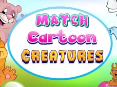 Jwèt Match Cartoon Creatures sou entènèt
