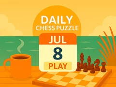Jwèt Daily Chess Puzzle sou entènèt