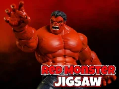 Jwèt Red Monster Jigsaw sou entènèt