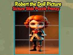 Jwèt Robert the Doll Picture Slide Puzzle Frenzy sou entènèt